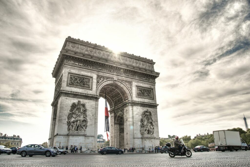 photo de l'arc de triomphe